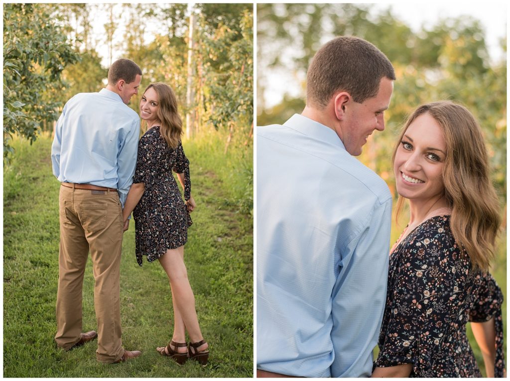 Rice Lake, WI Engagement Session: Jennique and Alex ...