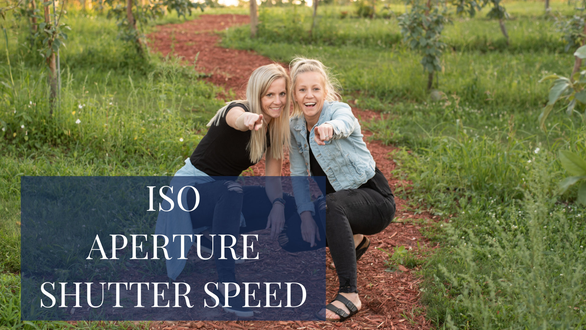 ISO, SHUTTER SPEED, AND APERTURE