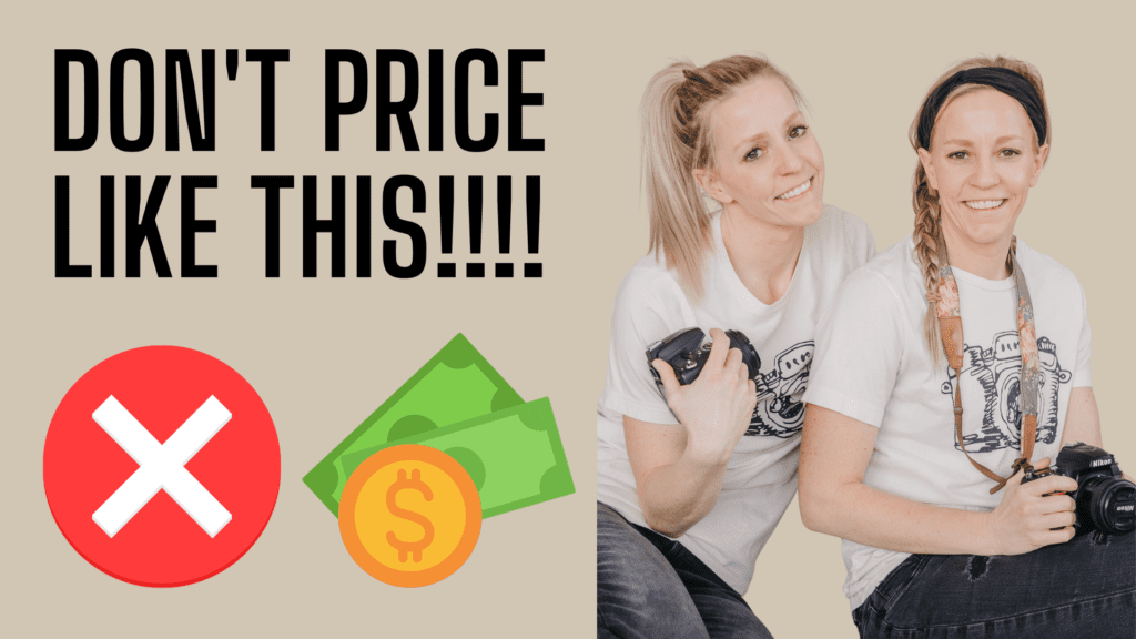 Photography Pricing Mistakes