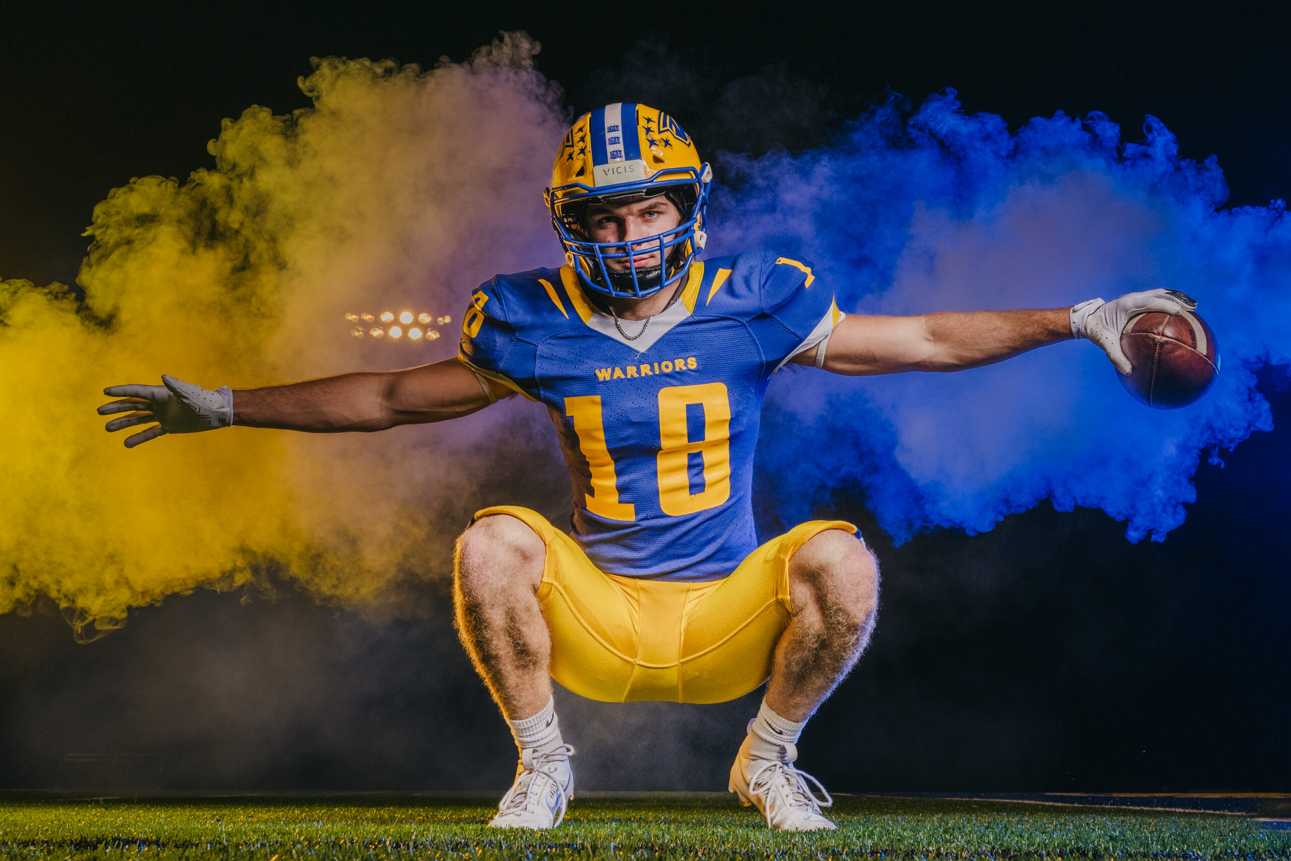 How to get the background dark in sports photography using Godox AD400 strobes and camera settings