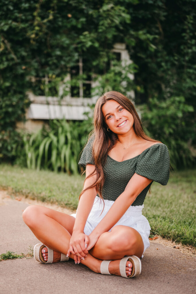 Lightroom editing workflow for natural light senior portraits